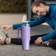 thumbnail image 5 of Vaso de 40 oz con asa y tapa con pajita, taza de viaje de acero inoxidable reutilizable y aislada que mantiene las bebidas frías, botella para agua, té helado o café, 5 of 5