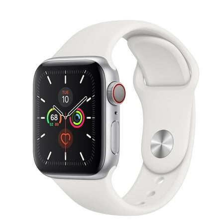 Restored Apple Watch Series 5 (GPS + Cellular) 40mm Smartwatch (Refurbished)