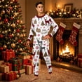 thumbnail image 2 of Lvotionpl 2026 Matching Family Christmas Pjs, Matching Christmas Pajamas Long Sleeve Top & Pants Set Matching Holiday Family Pajama Xmas Sets, 2 of 6