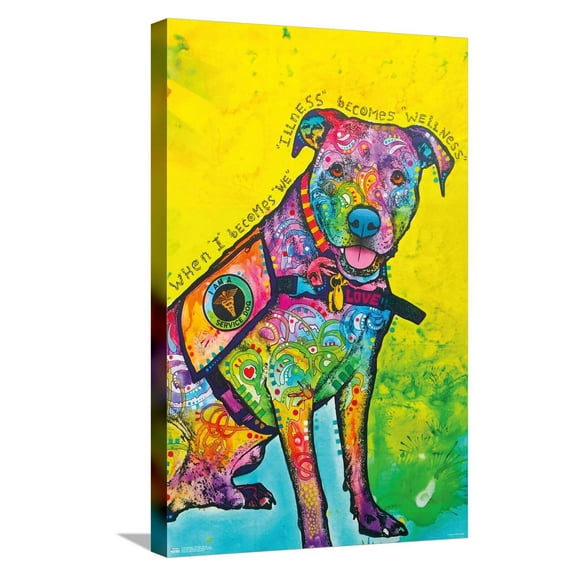 Dean Russo - When I Becomes We Canvas Wall Poster, 14.725" x 22.375"