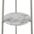 thumbnail image 6 of Rosen Garden LT7034 Floor Lamp with Round Shelves -  Silver, 6 of 7