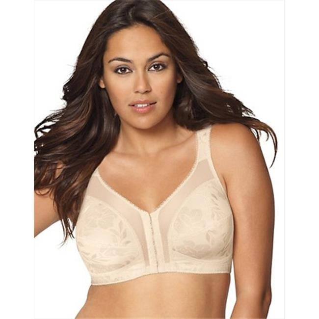 Playtex Women's Plus Size Front-Close Bra with Flex Back