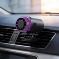 thumbnail image 4 of 2026 Car Clip-On Air Vent Fan with LED Display, Rechargeable Backseat Cooling Fan, 360° Rotatable, Adjustable Speed, Quiet USB Powered Fan for Road Trips & Summer Driving, 4 of 7