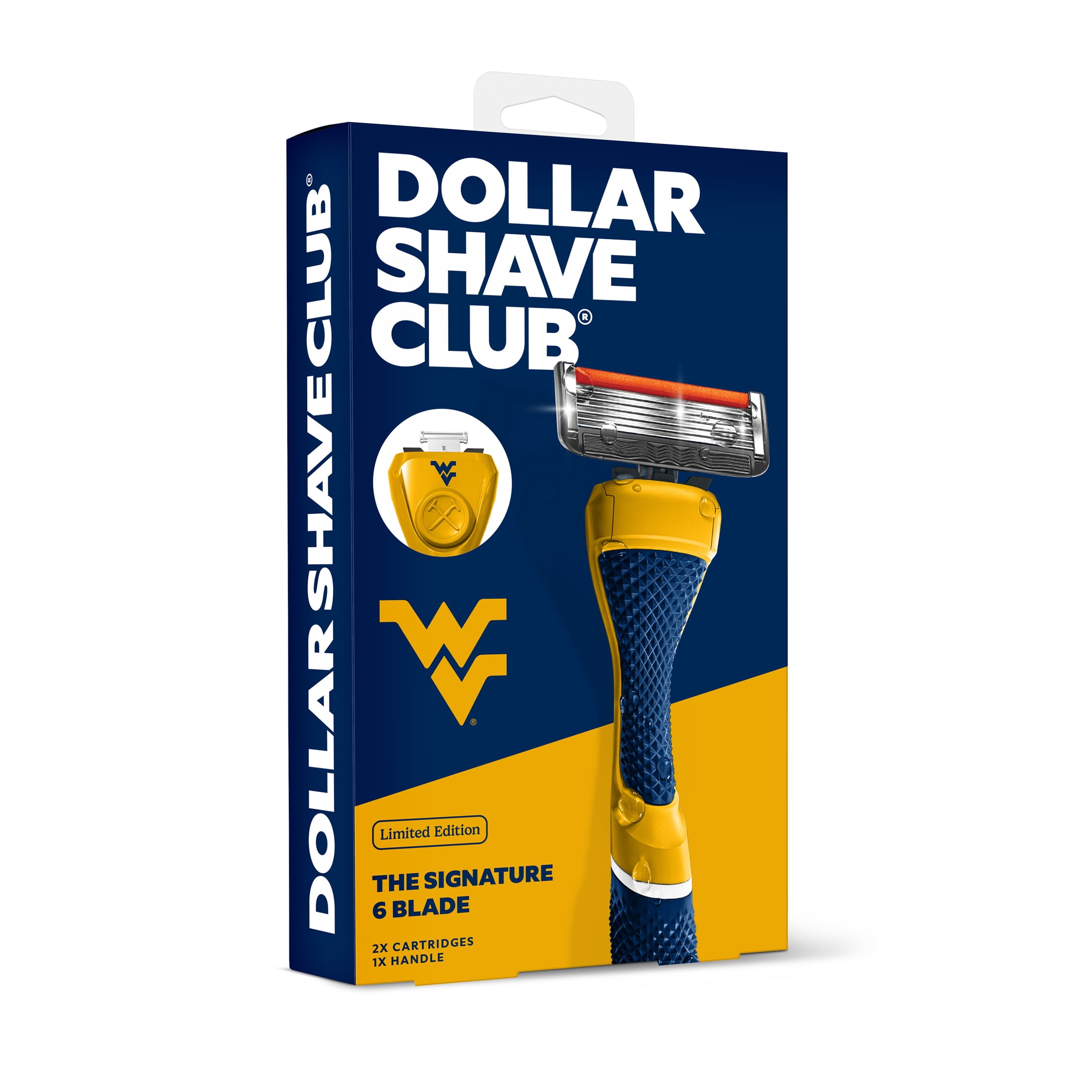 Dollar Shave Club West Virginia 6-Blade Razor Starter Set