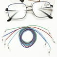 thumbnail image 3 of OULII 4 Pcs Chaînes pour Lunettes Femmes Rouge Acrylique Antidérapant Repose-Nuque Chaîne pour Lunettes de Lecture Usage Quotidien, 3 of 7