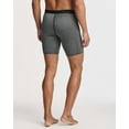 thumbnail image 3 of Real Essentials 5 Pack: Mens Compression Shorts - Quick Dry Performance Active Underwear (Available in Big & Tall), 3 of 6