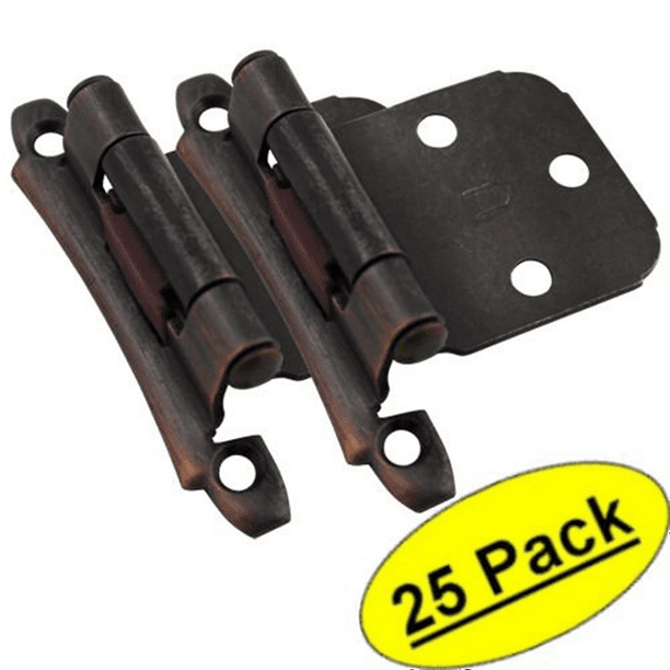 Cosmas 17929ORB Oil Rubbed Bronze Hinge Variable Overlay (Pair