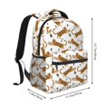 thumbnail image 2 of Fotbe Leopard Print Mochila Casual con Estampado para Escuela, Viajes y Actividades al Aire Libre - Duradera, Ligera y Cómoda, 2 of 5