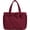 Red, variant on Tote Bag for Women, Puffer Crossbody Bag with Zipper for Women, Quilted Shoulder Bag with Compartments, Red