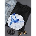 thumbnail image 3 of Yoga Flow I T-Shirt Women -Grace Popp Designs, Female 5X-Large, 3 of 4