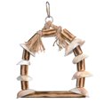 thumbnail image 1 of Penn-Plax, Wood & Shell swing, 1 of 5