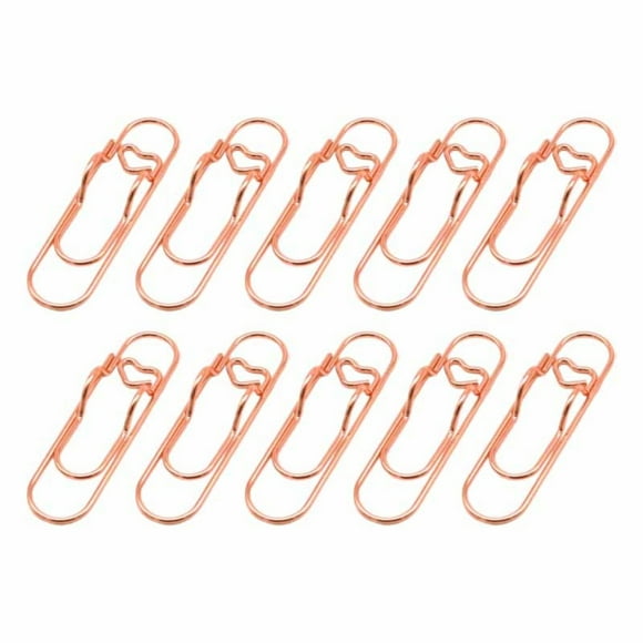Liquidation! Pince à Stylo Multifonctionnelle 10 Pcs Pinces à Papier Portables Grand Porte-Stylo pour Carnet Pince Multifonctionnelle Mignonne Porte-Stylo Boucle Portable pour École Taille Unique Or
