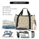 thumbnail image 5 of Disketp Flowers and Leaves Bolsa de Viaje Tipo Duffle, Bolso de Mano para Fin de Semana para Mujer, Bolsa de Gimnasio Ligera para Hombre, Esencial para Viajes, 5 of 7