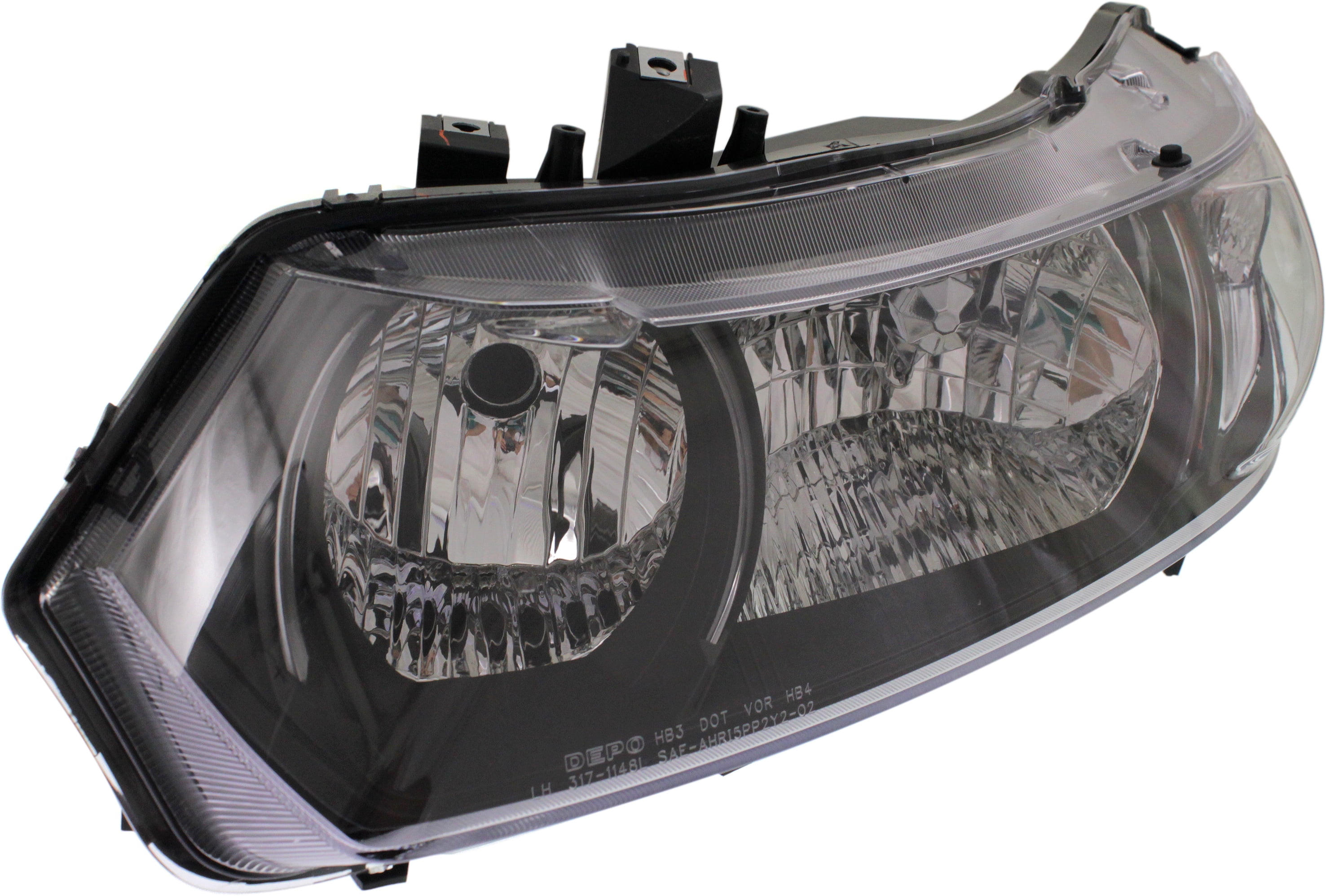 Headlight Compatible With 2010-2011 Honda Civic Left Driver Halogen