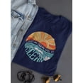 thumbnail image 3 of Lifes An Ocean Sail It Shaped T-Shirt Women -Image by Shutterstock, Female x-Large, 3 of 4