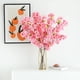 thumbnail image 4 of Sakura Artificial Flowers Bouquet for Garden Party Wedding Marriage Decoration Home Room Decor Fake Flowers Table Vase Ornament, 4 of 5