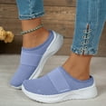 thumbnail image 2 of Orthopedic Mules for Women Shoes 2025 Arch Support Slip on Sneakers Comfortable Walking Flats Shoes, 2 of 4