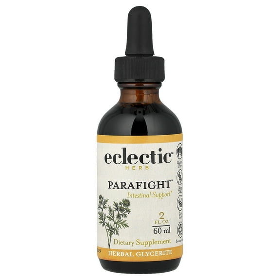 Eclectic Herb Para-Fight (formerly Black Walnut-Wormwood-Cinnamon)No Alcohol Glycerite 2 oz Liquid