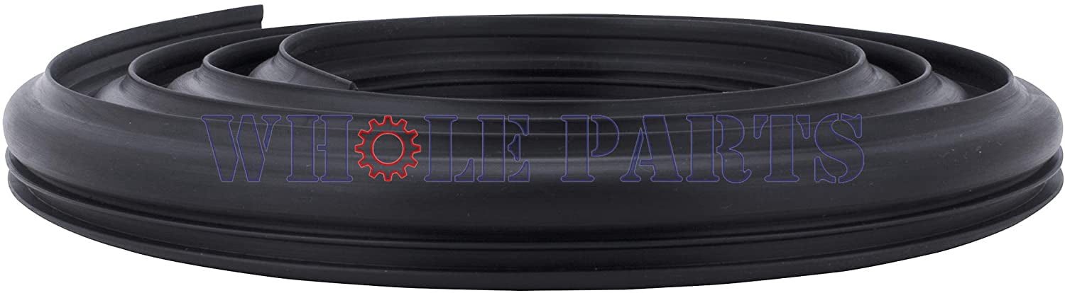 Whole Parts Dishwasher Door Seal (Black) Part # WP99003337 - Replacement & Compatible w/Some Whirlpool Dishwashers