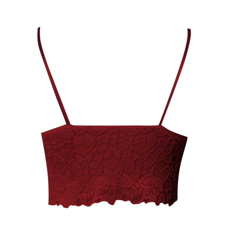 adviicd Underoutfit Bras for Women Women's Beauty Back Bra with Extended  Side Red XX-Large 