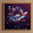 thumbnail image 1 of Cuadros Decorativos 5D bricolaje ronda completa taladro diamante pintura cristal flor Kit Home Decor (GS3323) Wdftyju embutido en tela, 1 of 9