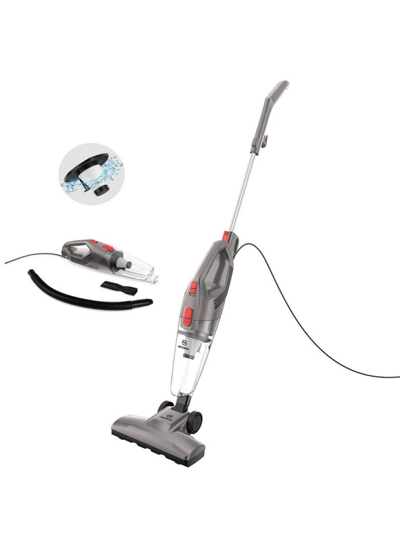 Moosoo Stick Vacuum Cleaner, Small Corded Vacuum for Hard Floor & Carpet - LT450