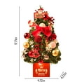 Clearance! Awuniuwa Home Decor Tabletop Christmas Tree Mini Artificial