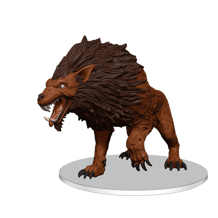 Wizkinds Dungeons & Dragons Pre-Painted Dire Worg Miniature