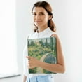 thumbnail image 6 of FORMRS 3 Ring Binder 1.5 inch with Pockets Set of 2 Clip Board 200 Sheets Capacity, Art Garden Scene, 6 of 8