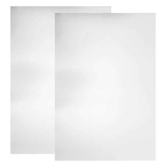 2pcs Aluminum Sheet Metal Rectangle Plates for Crafting Materials A4