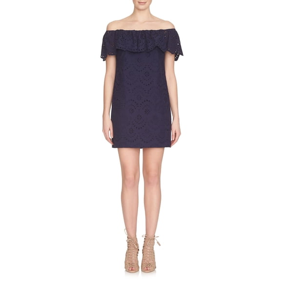 CeCe by Cynthia Steffe Womens Liliana Eyelet Shift Dress