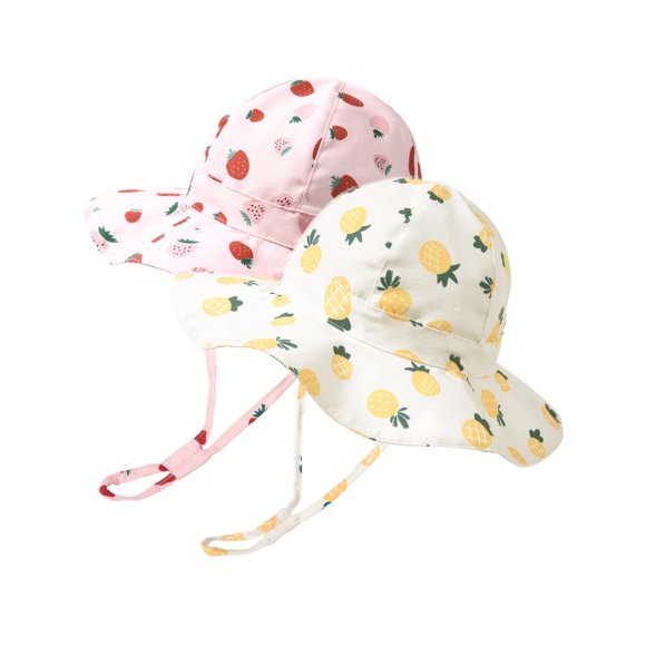 Gorro FURTALK para bebés y niños pequeños, ala ancha, protección solar UPF 50+