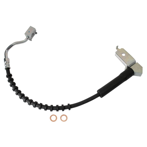 TRQ Front Left Brake Hose BLA61557 Fits Select 1998-2000 Mazda B2500 , 1998-1999 Mazda B3000 , 1998-1999 Mazda B4000 , 1998-2001 Ford Ranger