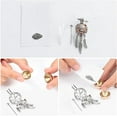 thumbnail image 6 of Dream Catcher Cremation Keychain for Ashes Women Urn Locket for Ashes Holder Stainless Steel Ashes Keepsake Urn Keychain, 6 of 7