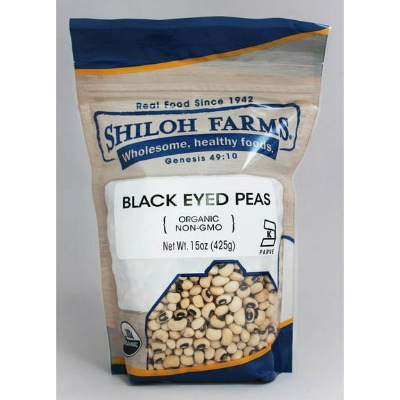 Shiloh Farms Organic Black Eyed Peas -- 15 oz