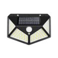 thumbnail image 1 of 2024 100 luces LED solares con sensor de movimiento, gran angular 270, resistente al agua IP65, puerta de entrada, patio, garaje, 1 of 3