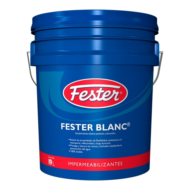 Recubrimiento Elastico Protector y Decorativo Fester Festerblanc 19 L Terracota
