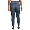 thumbnail image 7 of Terra & Sky Women's Plus Size Skinny Jeans, Regular and Petite, 7 of 7