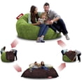thumbnail image 2 of Puff Cama Queen Size 2 en 1 Baggy Verde Manzana 180 x 150 cm Baggy Puff Baggy 2 Bed Queen Apple 180 x 150 cm, 2 of 4