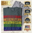 thumbnail image 2 of S4E Men's Pride Flag Life Harmony Spirit T-Shirt Medium Dark Heather, 2 of 4