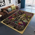 thumbnail image 3 of Horror movie B-Beetlejuice carpet living room bedroom carpet Non -slip carpet yoga mat photography props area rug birthday gift, 3 of 5