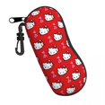 thumbnail image 1 of Hello Kitty Face Glasses Case Anti-Fall Kawaii Cartoon Sunglasses Storage Box Anti-Pressure Eye Contacts Case Loveliness, 1 of 7