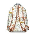 thumbnail image 3 of "Elegant Flowers Design Backpack with Sunflower Patterns - Roomy Bookbag for Women & Teens, Multiple Compartments, Durable Construction for School & Travel", 3 of 6