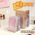 thumbnail image 2 of Transparent Desktop File Storage Rack Book Bookshelf Desk Storage Rack Office Acrylic Stationery Storage Box, 2 of 5