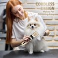 thumbnail image 5 of Professional Dog Clipper, Pet Hair Clipper, Rechargeable USB Cable Quiet Hair Trimmer for Large/Long/Short/Curly Dogs and Cats, 5 of 5