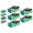 Green, variant on Skywin Dumpster Bag - Foldable and Reusable Trash Bag for Waste Management, Multiple Times Use During Renovations Tear Resistant and Can Hold Up to 3,500 lbs (5)