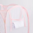 thumbnail image 2 of collapsible Laundry Basket (pink), 2 of 5