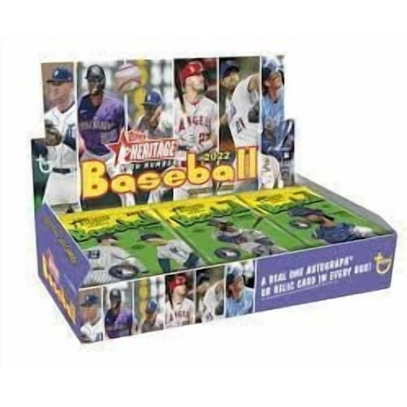 2022 Topps Heritage High Number Baseball Hobby Box