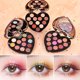 thumbnail image 4 of Paleta de sombras de ojos de 12 colores en forma de amor Disco de sombras de ojos a prueba de agua nacarado Labymos Sombra, 4 of 7