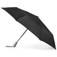 thumbnail image 1 of Totes Recycled Total Protection Compact Folding Umbrella - 9732 (BLK, Black), 1 of 1